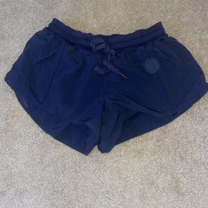 Navy blue hottie LuLu lemon shorts